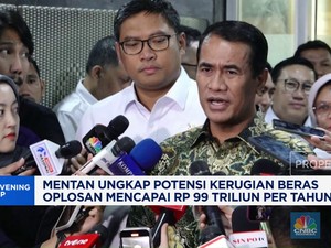  Mentan Ungkap Potensi Kerugian Beras Oplosan Capai Rp 99 T