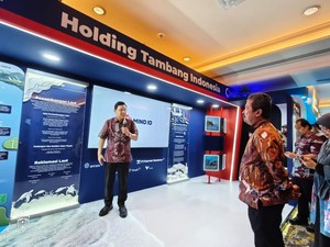 Buka Booth di KKP, MIND ID Ajak Masyarakat Jaga Laut