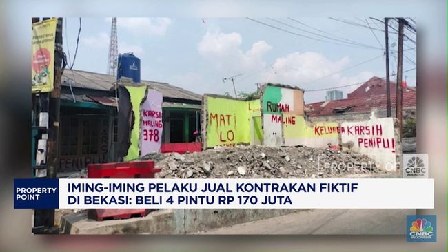 Video: Modus Kontrakan Fiktif di Bekasi, 4 Pintu Ditawarkan Rp170 Juta