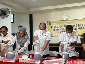 Polda Kalsel Musnahkan 544 Gram Narkotika Hasil Operasi 3 Bulan