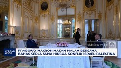 Video: Prabowo-Macron Makan Malam, Bahas Kerja Sama RI-Prancis