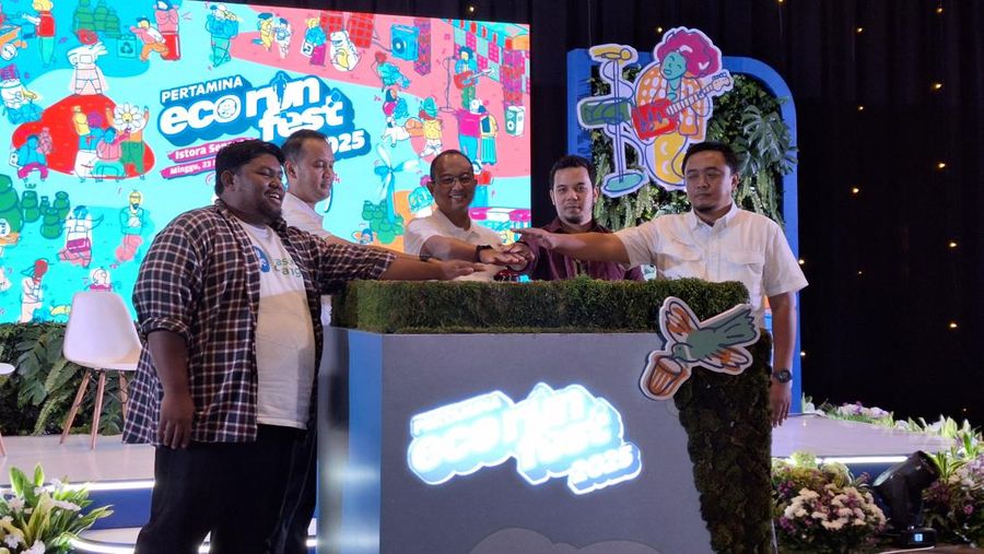 Press Conference Pertamina Eco RunFest 2025, Rabu (16/7/2025)/Khoirul Anam