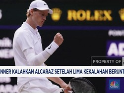Video: Sinner Kalahkan Alcaraz Setelah Lima Kekalahan Beruntun