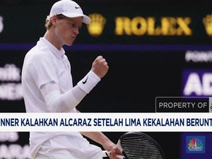 Video: Sinner Kalahkan Alcaraz Setelah Lima Kekalahan Beruntun