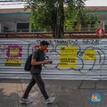 Tempat Nongkrong Anak Jaksel di Blok M Ditutup Pagar Seng, Ada Apa?