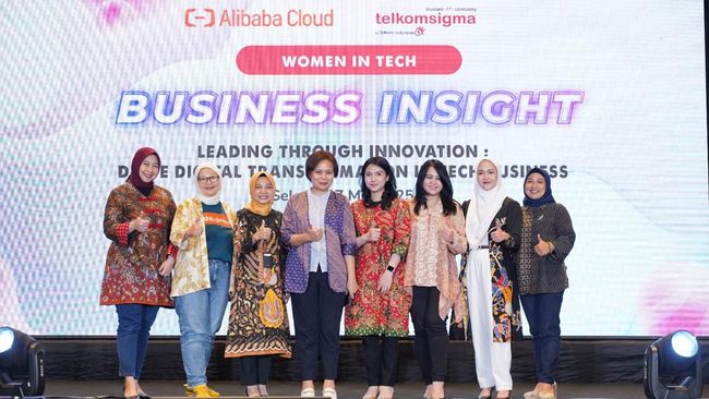 Telkomsigma Gandeng Alibaba Cloud Gelar Women in Tech