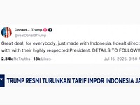 Video: Kabar Baik! Trump Resmi Turunkan Tarif Impor Indonesia Jadi 19%