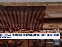 Video: AS Perketat Perbatasan, Bangun Tembok Sekunder di Meksiko