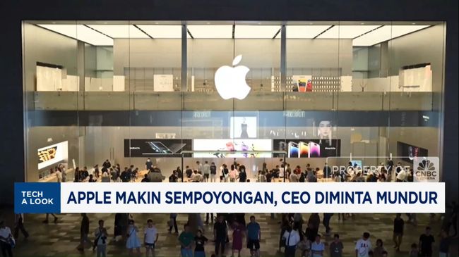 Video: Bisnis Apple Terpuruk, Tim Cook Didesak Mundur