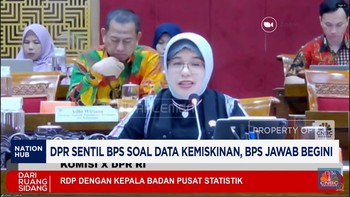 DPR Sentil Data Kemiskinan, BPS Jawab Begini
