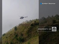 Dramatis! Detik-detik Evakuasi Pendaki Swiss yang Jatuh di Rinjani