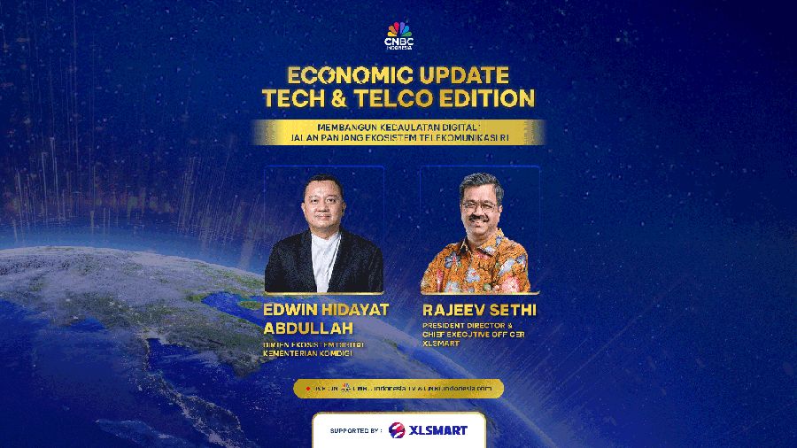 Economic Update Tech and Telco Edition 'Membangun Kedaulatan Digital: Jalan Panjang Ekosistem Telekomunikasi RI