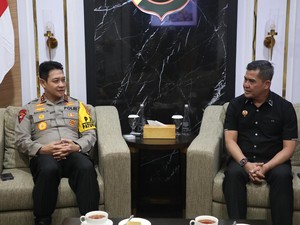 Pamitan, Kabinda Temui Kapolda Bali