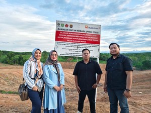 Ratusan Warga di Muara Enim Protes Lahan Digusur PTBA, Belum Ada Ganti Rugi