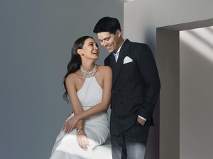 Detail Sepatu Luna Maya di Pemotretan Jelang Resepsi di Jakarta, Manis Berpita