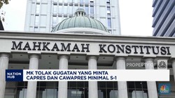 Video: MK Tolak Gugatan Capres & Cawapres Minimal S1