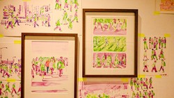 Di Balik Ilustrasi Emte: Permainan Warna Vibran hingga Cerita Personal