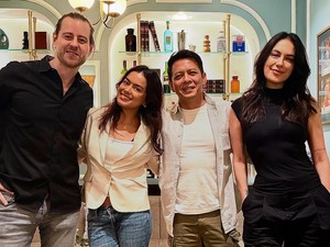 Sophia Latjuba Reuni Sama 2 Mantan Pacar, Ariel dan Bogdan Vlase