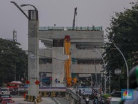 Tok! Proyek LRT Jakarta Velodrome-Manggarai Beres Agustus 2026