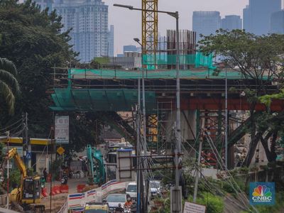 LRT Jakarta Fase 1B Velodrome-Manggarai Selesai Akhir Tahun Ini