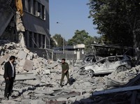 Detik-Detik Serangan Udara Israel Hancurkan Gedung Kemhan Negara Arab