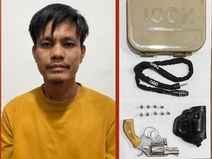 Pria di Muba Diringkus karena Simpan Senpi Ilegal dan 9 Butir Amunisi