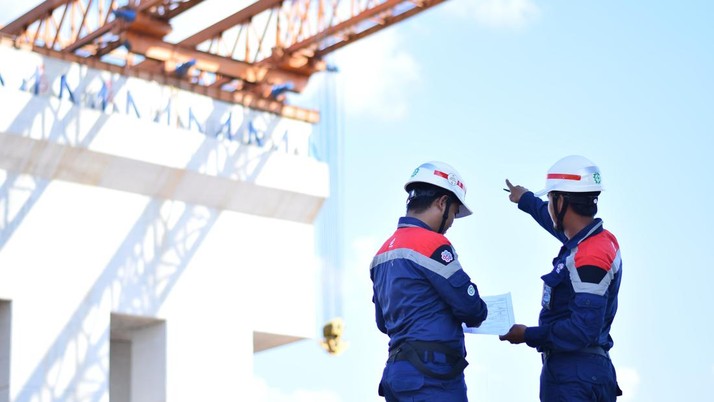 Waskita Garap Proyek Pipa Air Bendungan Karian-Serpong US$ 56,86 Juta