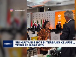 Video: Sri Mulyani & Bos BI Terbang ke Afsel,Temui Pejabat G20