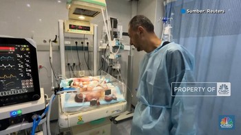 Derita Bayi Prematur di Gaza, Berimpitan di Inkubator