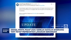 Video:  Ditegur Trump, Israel Minta Maaf Usai Bombardir Gereja Katolik