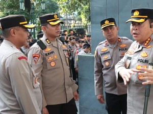 1.180 Personel Polisi Amankan Sidang Duplik Hasto Kristiyanto di PN Jakpus