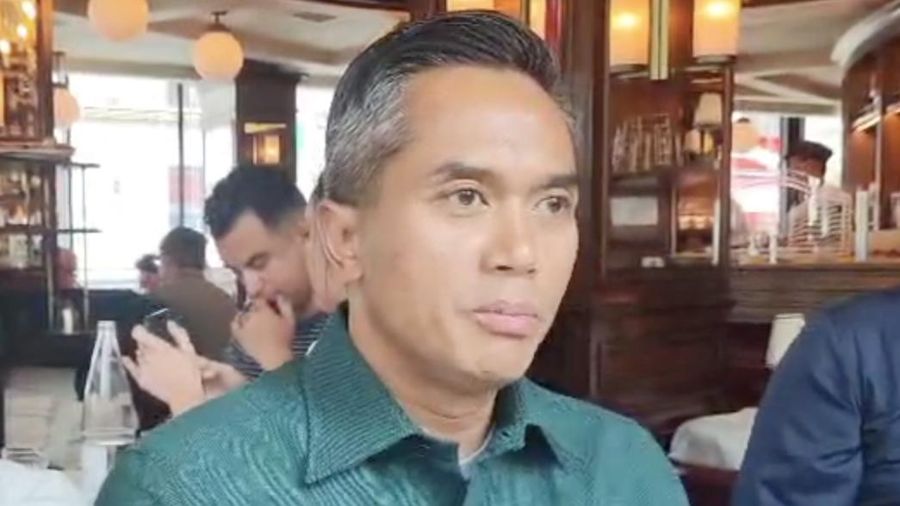 Ketua Umum Kadin Indonesia Anindya Bakrie. (CNBC Indonesia/Sefti Oktarianisa)