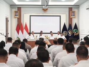 Menteri Imipas Dialog soal Remisi Dasawarsa Bareng Warga Binaan Rutan Bandung