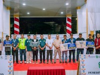 Ribuan Orang Berkumpul di Luwu Rayakan Turnamen Domino