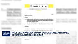Video: Israel Bom Gereja Katolik di Gaza, Paus Leo XIV Buka Suara