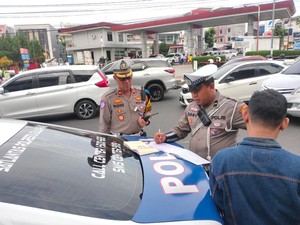1.314 Pelanggar Ditindak Selama 4 Hari Operasi Patuh Krakatau di Bandar Lampung