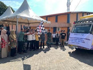 16.172 Keluarga di Soppeng Dapat Bantuan Beras dari Badan Pangan Nasional