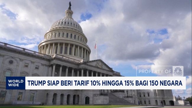 Video: Trump Siap Beri Tarif 10%-15% Bagi 150 Negara Saat RI Dapat 19%