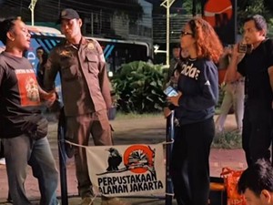 Viral Sidak Perpustakaan Jalanan di Taman Literasi, Satpol PP Bicara Aturan