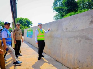 Atasi Banjir Paku Jaya, Pemkot Tangsel Bangun Long Storage 300 Meter