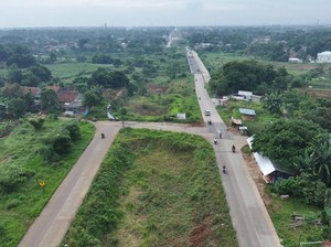 Pembebasan Lahan Jalan Bojonggede-Kemang Ditarget Beres Tahun Ini