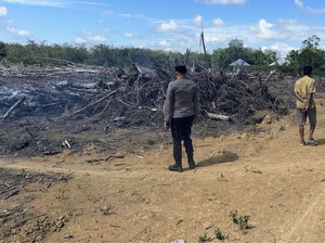 Tegas! Polda Riau Tangkap Pemilik Kebun yang Bakar Lahan di Kuansing
