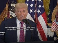 Video: Trump Kembali Ancam Tambah Tarif ke Anggota BRICS, Termasuk RI?