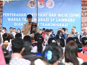 10 Tahun Menanti SHM, Transmigran Sumba Timur Berterima Kasih ke Prabowo
