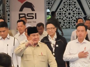 Prabowo-Gibran Hadiri Kongres PSI, Disambut Lagu PSI Dukung 2 Periode