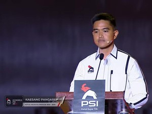 Di Depan Prabowo, Kaesang Jelaskan Filosofi Logo Baru PSI
