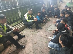 Satlantas Polres Jember Sapa Komunitas Otomotif Ajak Tertib Lalu lintas
