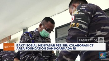 Video: Bakti Sosial Sasar Pesisir, Kolaborasi CT Arsa & Koarmada RI