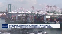 Video: Deadline Mepet! Mendag Trump Yakin Deal dengan Uni Eropa
