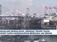 Video: Deadline Mepet! Mendag Trump Yakin Deal dengan Uni Eropa